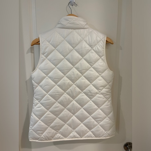 Kate Spade Quilted Vest Color Cream Size S - Picture 2 of 9